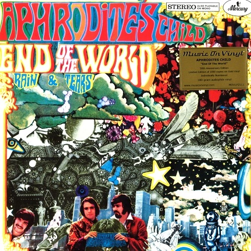 APHRODITE'S CHILD / アフロディテス・チャイルド / END OF THE WORLD: LIMITED PRESSING OF 1.000 INDIVIDUALLY NUMBERED COPIES ON GOLD VINYL