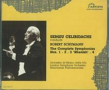 SERGIU CELIBIDACHE / セルジゥ・チェリビダッケ / SCHUMANN:SYM1-4