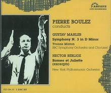 PIERRE BOULEZ / ピエール・ブーレーズ / MAHLER:SYM3/BERLIOZ