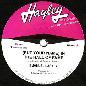 EMANUEL LASKEY / エマニュエル・ラスキー / (PUT YOUR NAME) IN THE HALL OF FAME + DIFF