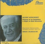 SERGIU CELIBIDACHE / セルジゥ・チェリビダッケ / MUSSORGSKY:PICTURES