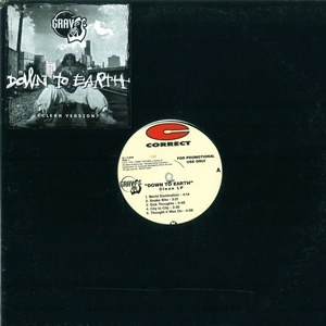 GRAV (HIPHOP) / DOWN TO EARTH CLEAN LP