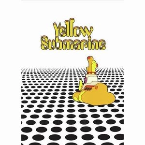 BEATLES / ビートルズ / YELLOW SUBMARINE SEA OF HOLES TEA TOWEL