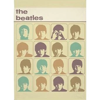 BEATLES / ビートルズ / SQUARES TEA TOWEL