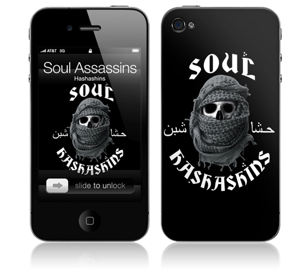 SOUL ASSASSINS / HASHASHINS(iPhone 4(16/32GB)用 : MUSIC SKIN) 
