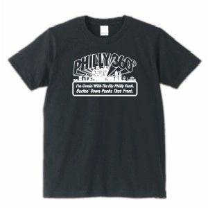 T SHIRTS (YO BROTHER! PRODUCTION) / Ｐｈｉｌｌｙ　３６０°Tシャツ　ブラック　SIZE　XL