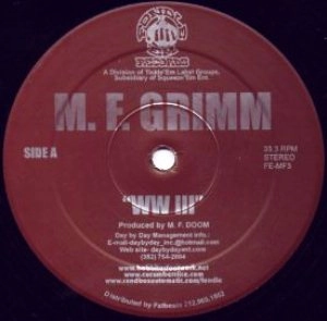 MF GRIMM / WW III / SCARS & MEMORIES