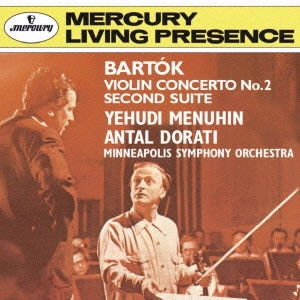 YEHUDI MENUHIN / ユーディ・メニューイン / バルトーク:ヴァイオリン協奏曲第2番|組曲第2番