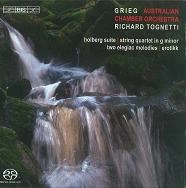 RICHARD TOGNETTI  / リチャード・トニェッティ  / GRIEG:STRING QUARTET NO.1/TWO ELEGIAC MELO