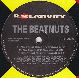 BEATNUTS / ビートナッツ / NO EQUAL / PSYCHO DWARF