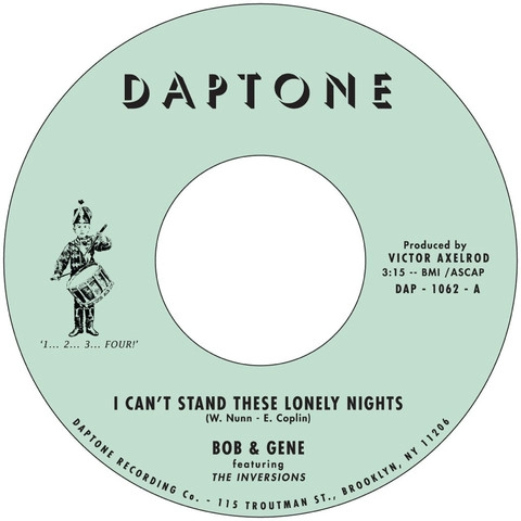BOB & GENE / ボブ & ジーン / I CAN'T STAND THESE LONELY NIGHTS / RUB THE LAMP