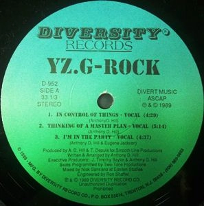 YZ (YZ. G-ROCK) / IN CONTROL OF THINGS