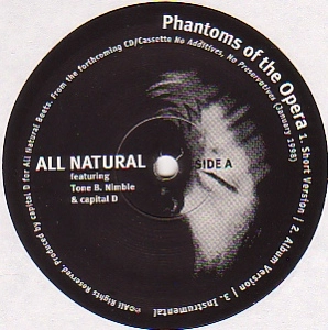 ALL NATURAL / オール・ナチュラル / PHANTOMS OF THE OPERA