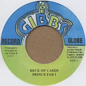 PRINCE FAR I / プリンス・ファー・アイ / DECK OF CARDS