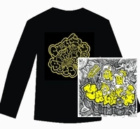SMOKIN' IN THE BOYS ROOM / ＹＥＬＬＯＷ+ロングスリ－ブＴシャツＬ