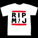 MICHAEL JACKSON / マイケル・ジャクソン / T-SHIRTS RIP MJ (WHITE)