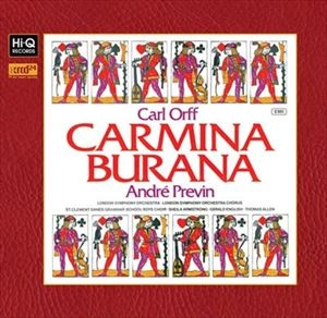 ANDRE PREVIN / アンドレ・プレヴィン / ORFF: CARMINA BURANA