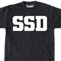 SSD / エスエスディー / M/WHITE LOGO ON BLACK