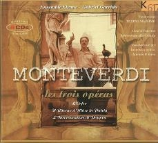 GABRIEL GARRIDO / ガブリエル・ガリード / MONTEVERDI:LES TROIS OPERAS