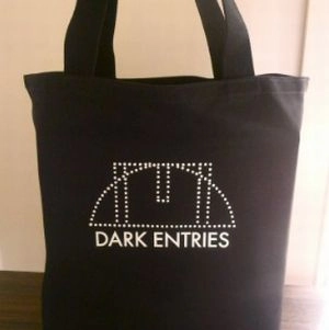 DARK ENTRIES / DARK ENTRIES RECORD TOTE BAG