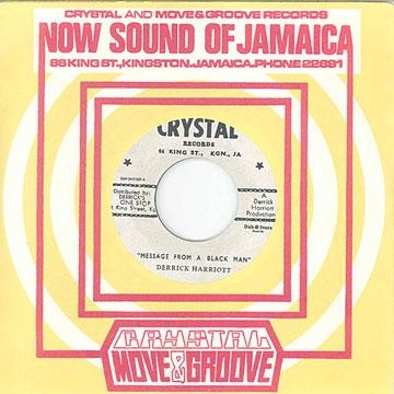 DERRICK HARRIOTT / デリック・ハリオット / ＭＥＳＳＡＧＥ　ＦＲＯＭ　Ａ　ＢＬＡＣＫ