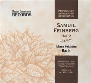 SAMUIL FEINBERG / サムイル・フェインベルク / BACH:WELL-TEMPERED CLAVIER