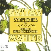 KIRILL KONDRASHIN / キリル・コンドラシン / MAHLER: SYMPHONIES NO.1,3-7&9 