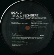 EGAL 3 / TITLU & INCHEIERE