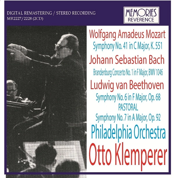 OTTO KLEMPERER / オットー・クレンペラー / BACH,MOZART,BEETHOVEN(2CD)