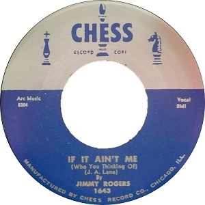 JIMMY ROGERS / ジミー・ロジャーズ / WALKIN' BY MYSELF + IF IT AIN'T ME