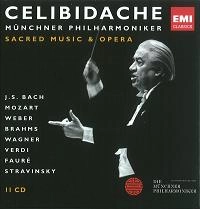 SERGIU CELIBIDACHE / セルジゥ・チェリビダッケ / SACRED MUSIC&OPERA