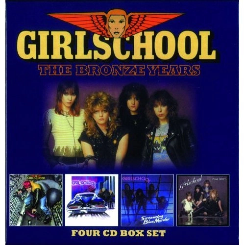 GIRLSCHOOL / ガールスクール / THE BRONZE YEARS<4CD BOX SET>