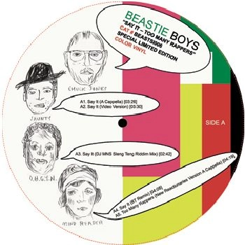BEASTIE BOYS / ビースティ・ボーイズ / SAY IT - TOO MANY RAPPERS