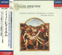 RICHARD HICKOX / リチャード・ヒコックス / デュリュフレ：レクイエム,OP.９