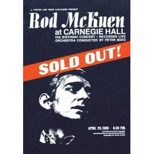 ROD MCKUEN / ロッド・マッケン / SOLD OUT AT CARNEGIE HALL DELUXE EDITION