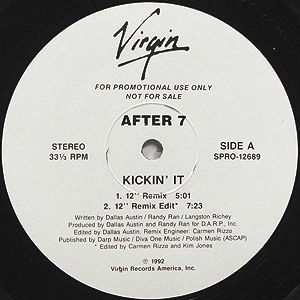 AFTER 7 / アフター7 / KICKIN' IT - ORIGINAL PROMO -