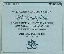 ARTURO TOSCANINI / アルトゥーロ・トスカニーニ / MOZART:ZAUBERFLOTE