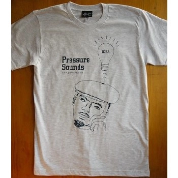 PRESSURE SOUNDS T-SHIRTS / MORE IDEAS 1988 GREY (M)