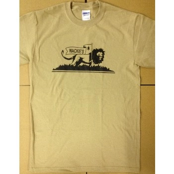 WACKIE'S T SHIRTS / WACKIE'S T-SHIRT TAN S
