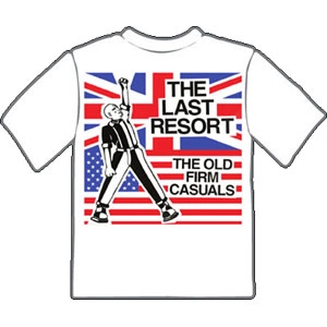 LAST RESORT : OLD FIRM CASUALS / S/TS/WHITE