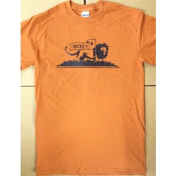 WACKIE'S T SHIRTS / WACKIE'S T-SHIRT ORANGE S