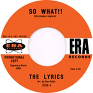 LYRICS / SO WHAT!! / THEY CAN'T HURT ME
