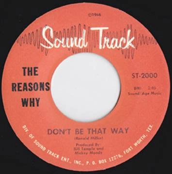 REASONS WHY/FANATICS / DON'T BE THAT WAY / I WILL NOT BE LONELY