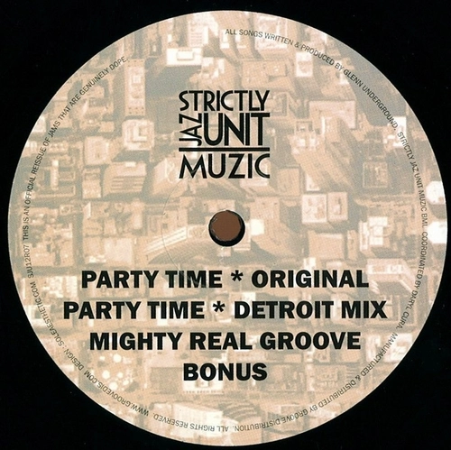 C.V.O.(GLENN UNDERGROUND) / PARTY TIME/MIGHTY REAL GROOVE