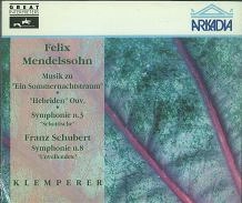 OTTO KLEMPERER / オットー・クレンペラー / MENDELSSOHN:EIN SOMMERMACHTSTRAUM