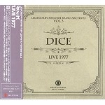 DICE (PROG: SWE) / ダイス / ライヴ１９７７