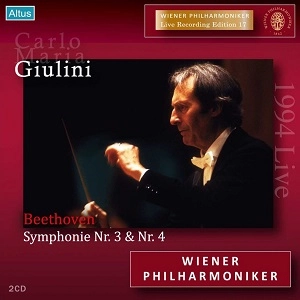 CARLO MARIA GIULINI / カルロ・マリア・ジュリーニ / ベートーヴェン：交響曲第3&4番