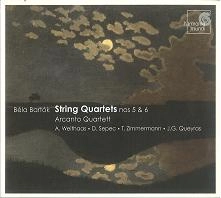 ARCANTO QUARTETT / アルカント四重奏団 / BARTOK:STRING QUARTETS NO5&6