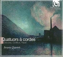 ARCANTO QUARTETT / アルカント四重奏団 / DEBUSSY,DUTILLEUX,RAVEL