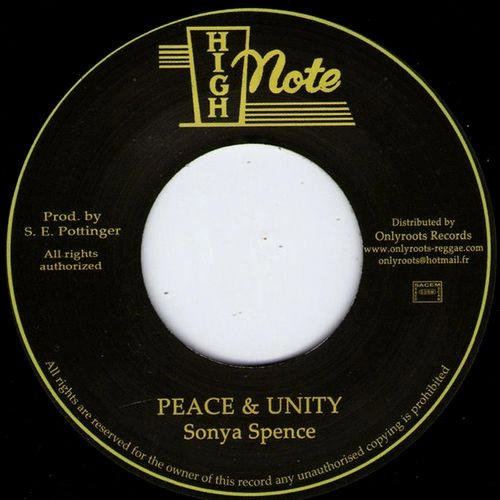 SONYA SPENCE / ソニヤ・スペンス / PEACE & UNITY